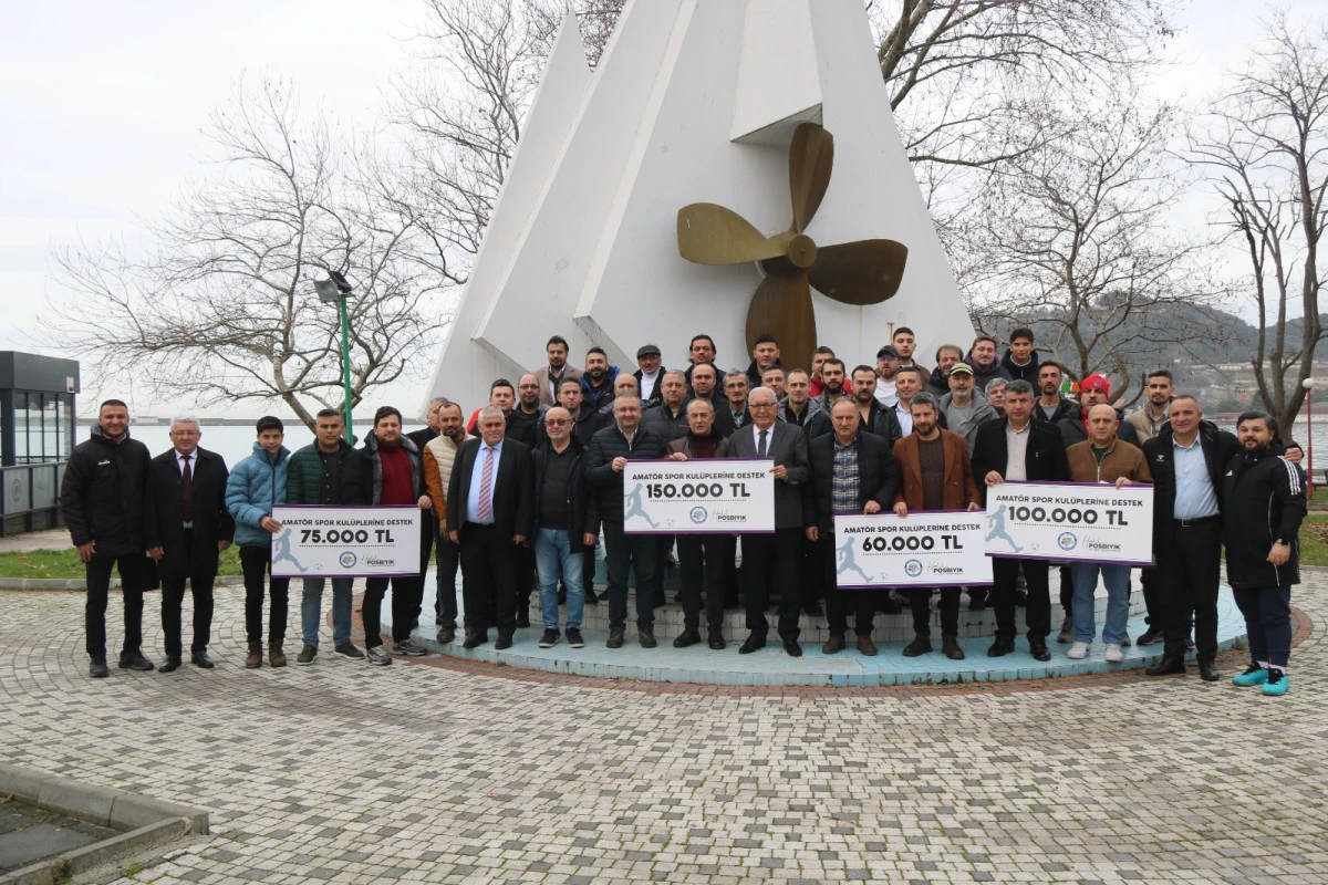 22 SPOR KUL&Uuml;B&Uuml;NE 1,5 MİLYON LİRA YARDIM YAPILDI