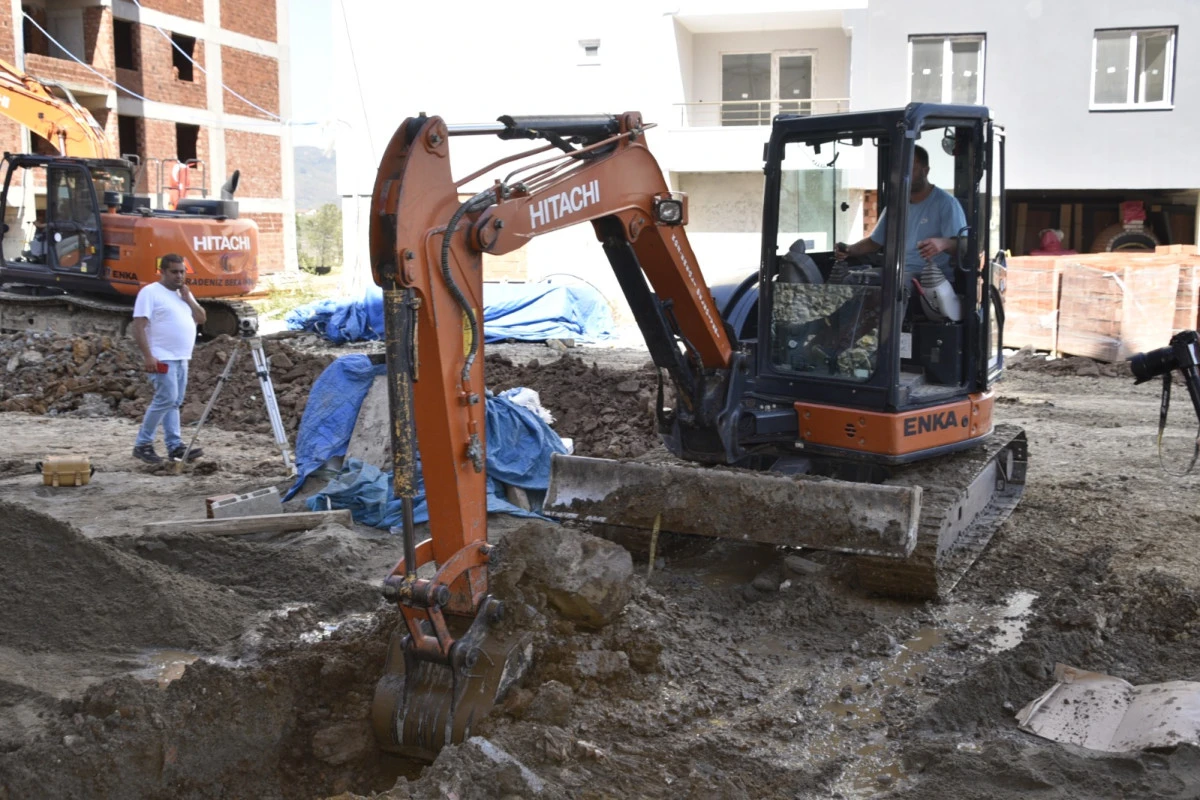 Alt yapı çalışmaları sürüyor