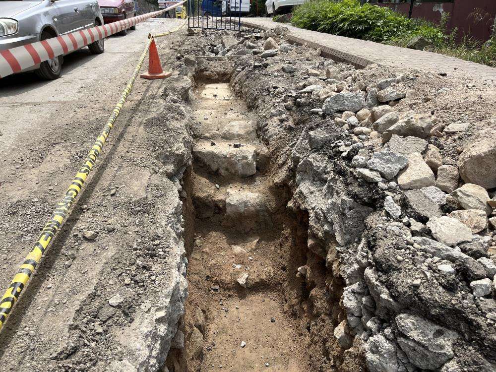 Doğal gaz kazılarında tarihi yapılara rastlandı