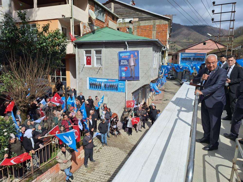 DSP Genel Başkanı Aksakal Alaplı'ya geldi