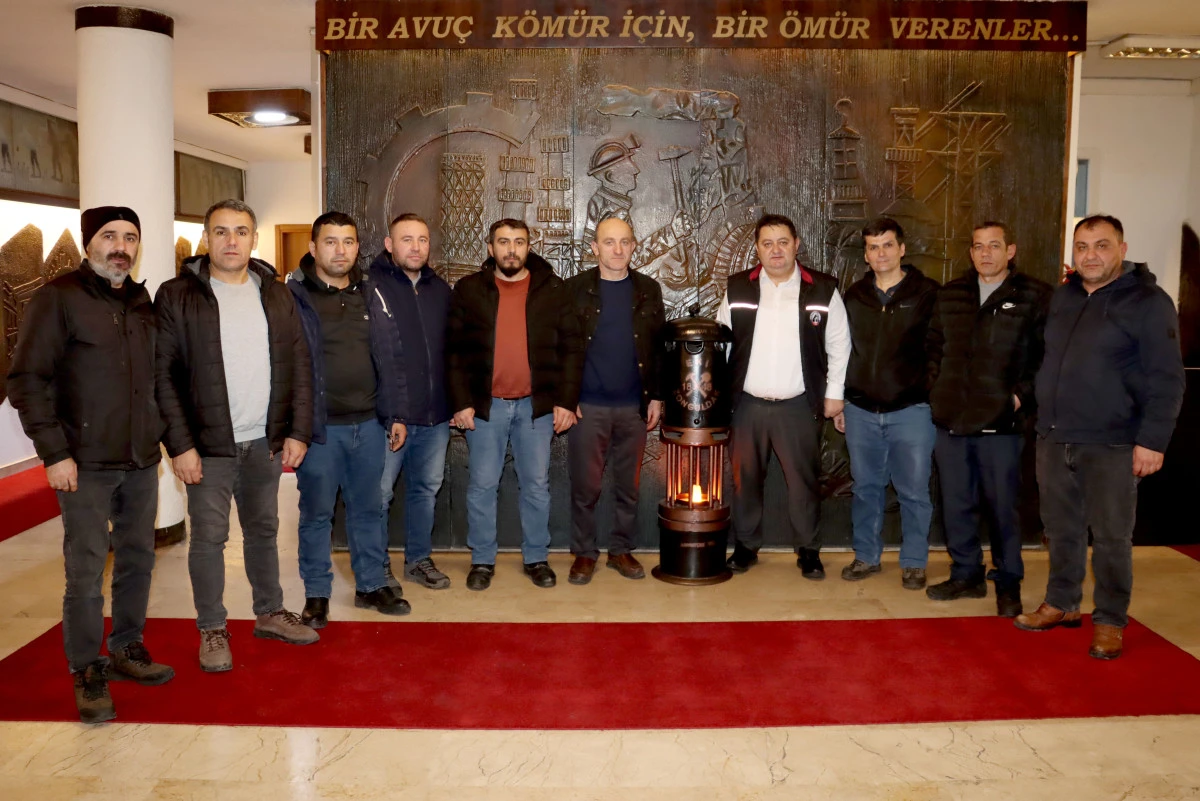 EMEKLİYE AYRILAN MADENCİLERDEN GMİS&rsquo;E ZİYARET