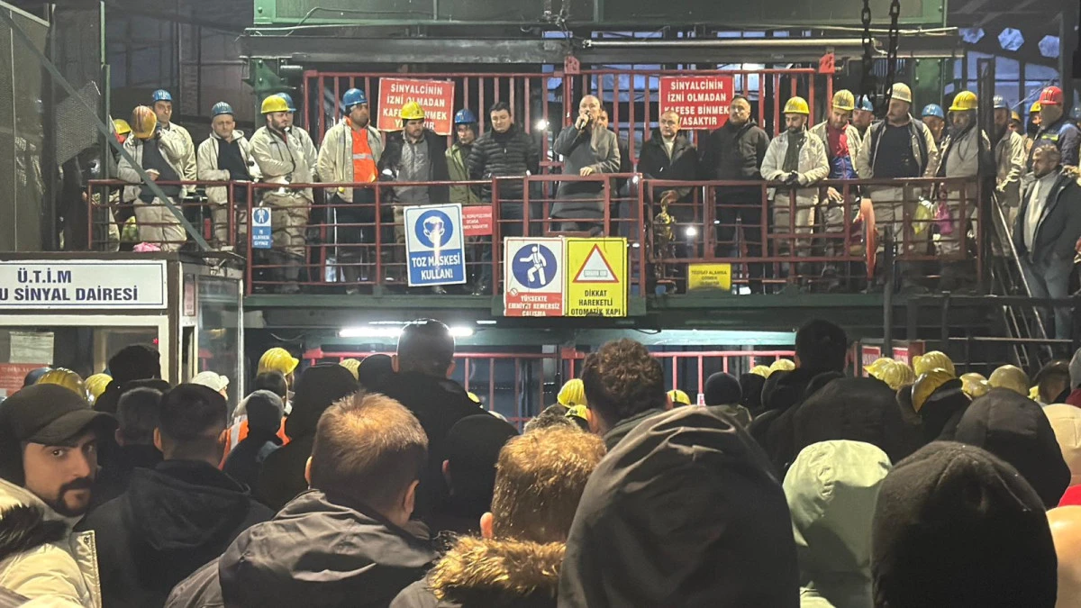 GMİS y&ouml;netimi maden iş&ccedil;ilerini bilgilendirdi