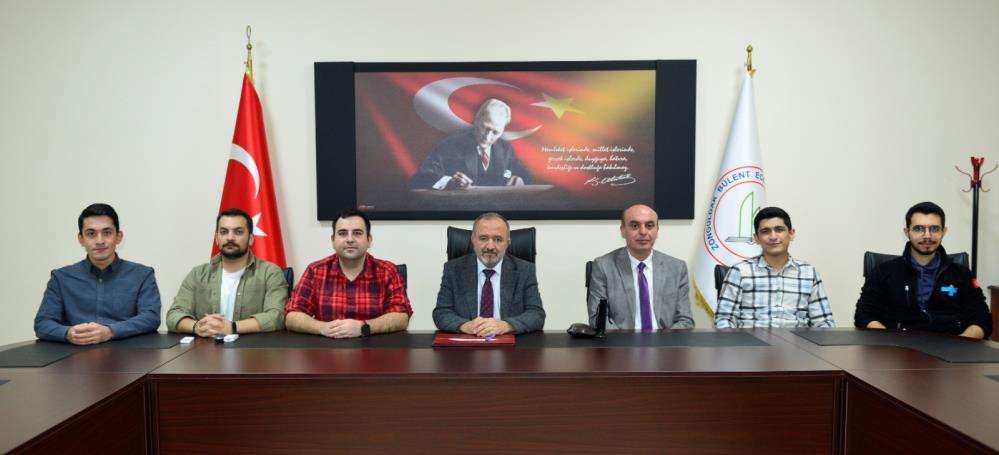 Grizu-263 Uzay Takımı Rektör Çufalı ile bir araya geldi