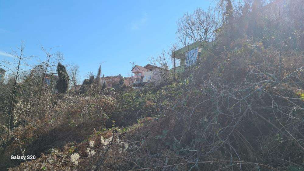 Heyelan korkusu mahalle sakinlerini tedirgin ediyor