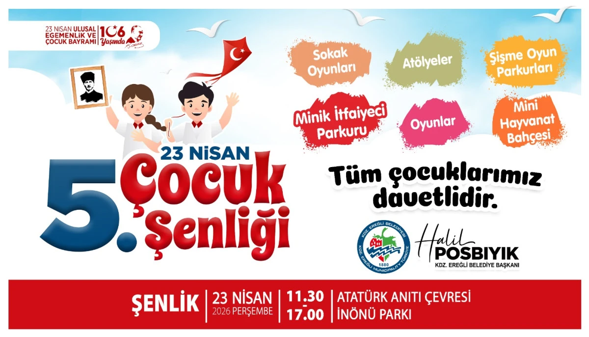 KDZ. EREĞLİ 23 NİSAN COŞKUSUNA HAZIR