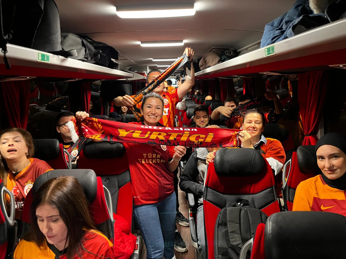 KGD &uuml;yeleri Galatasaray ma&ccedil;ı i&ccedil;in yola &ccedil;ıktı