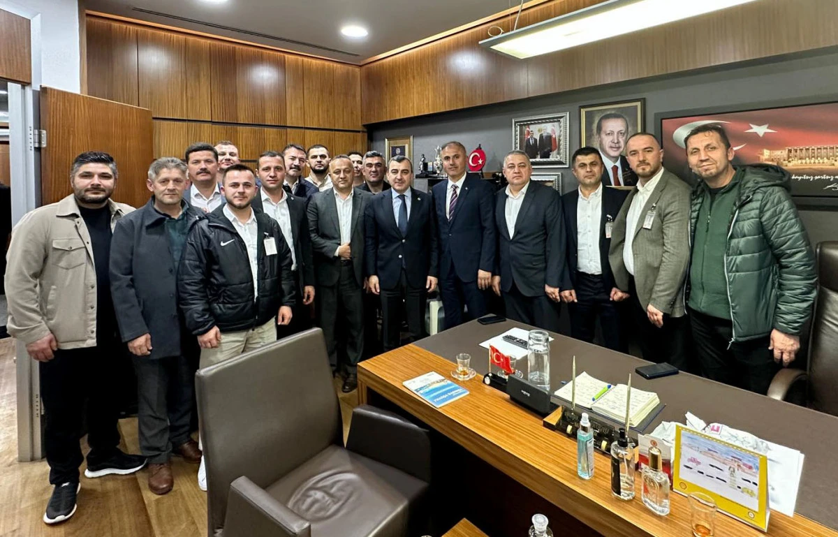 MİLLETVEKİLLERİNE TBMM&rsquo;DE &Ouml;NEMLİ ZİYARET