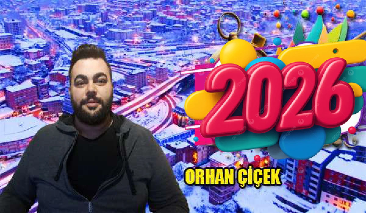 Orhan &Ccedil;i&ccedil;ek yeni yılı kutladı