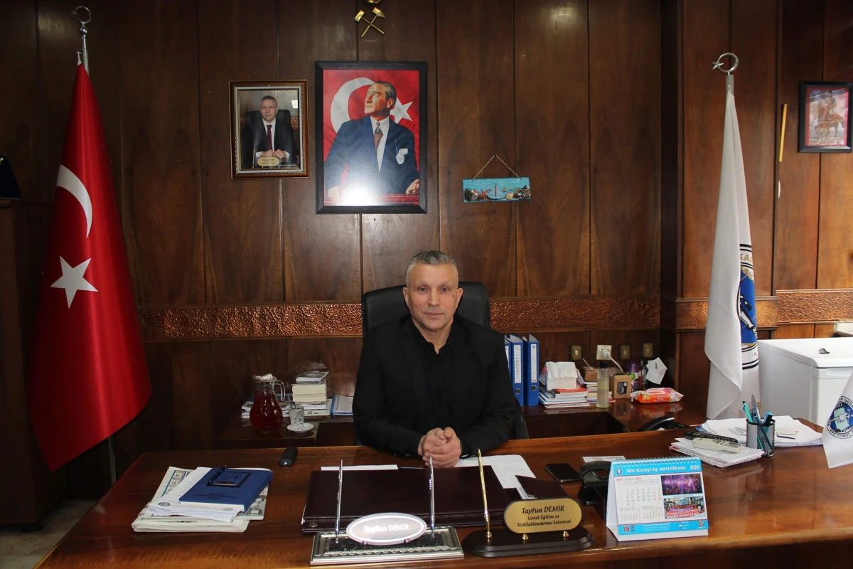 Tayfun Demir'in yeni yıl mesajı