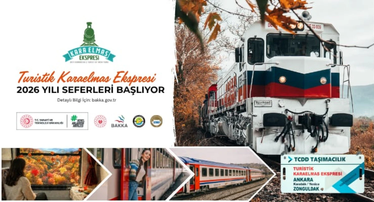 Turistik Karaelmas Ekspresi 2026 Yılı Seferlerine Başlıyor