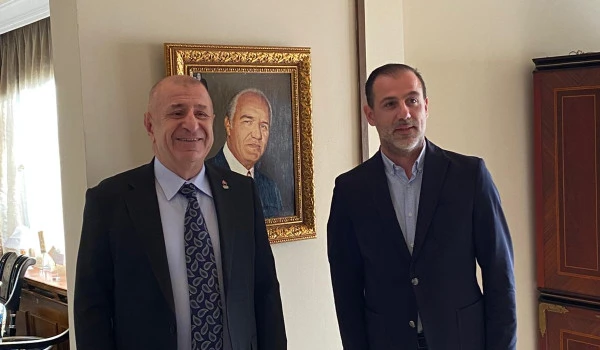 Ümit Özdağ'dan Batu Müftüoğlu'na sürpriz ziyaret