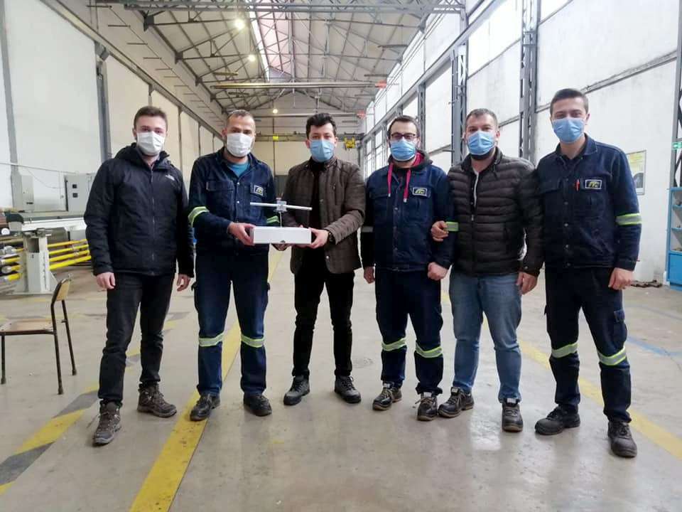 Uzaya fırlatılan uydunun metal iskeleti TTK’dan