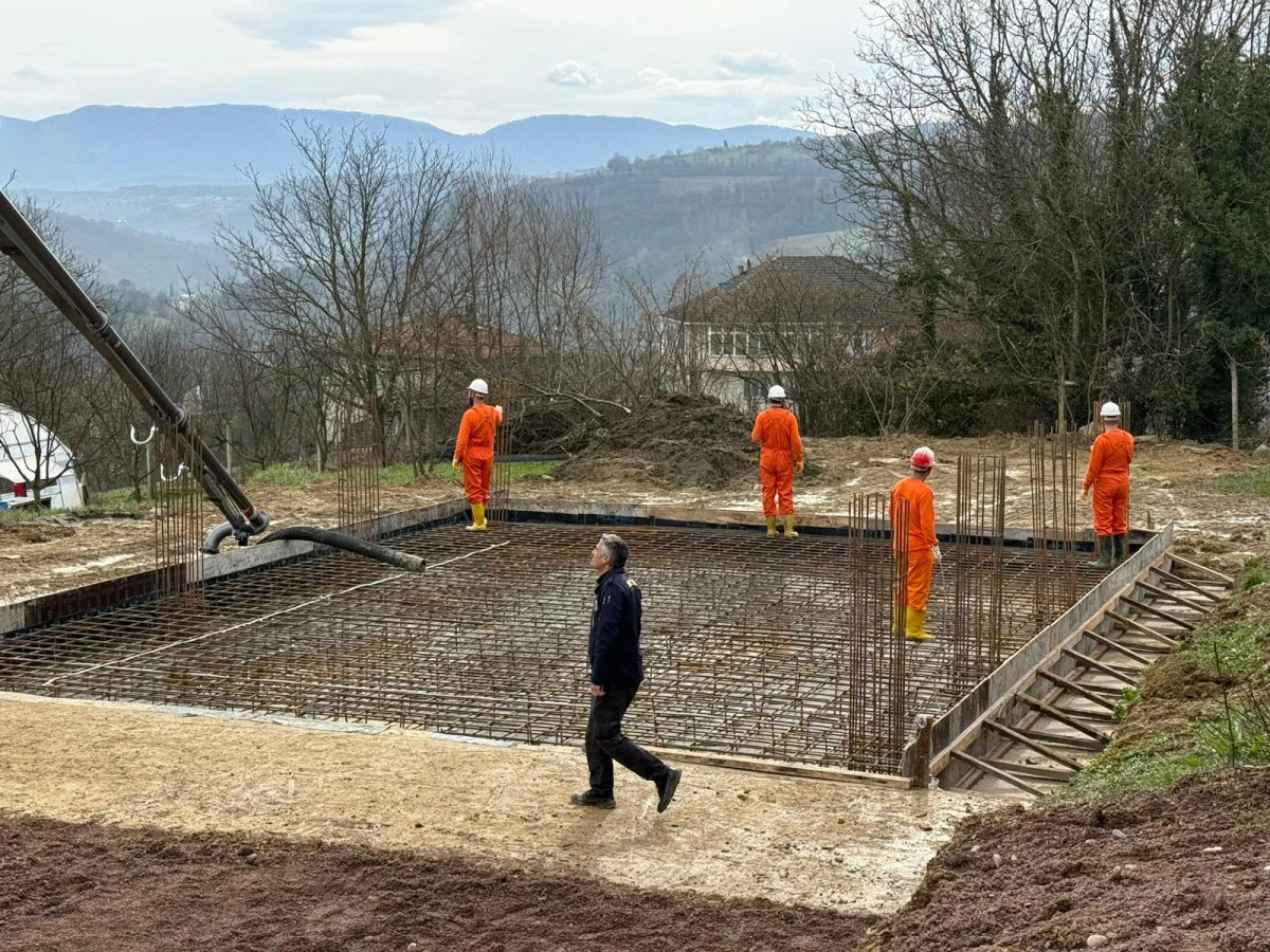 Zonguldak A&ccedil;ık Cezaevi Camisi'nin temel atma t&ouml;reni ger&ccedil;ekleştirildi.