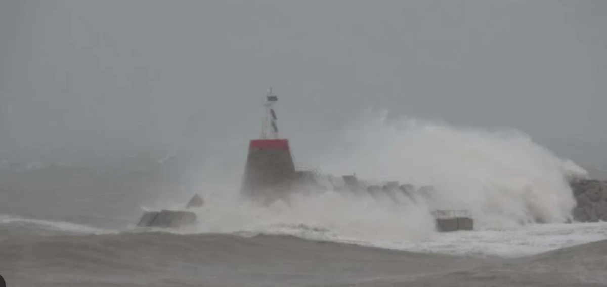 Zonguldak i&ccedil;in fırtına uyarısı yapıldı
