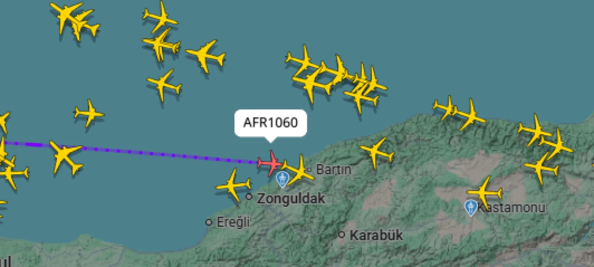 Zonguldak semalarında g&ouml;r&uuml;len u&ccedil;ak artışının sebebi belli oldu